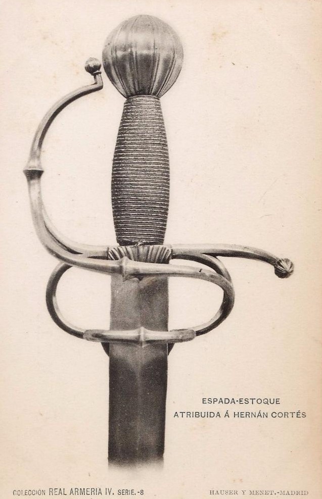 Sword attributed to Hernan Cortes.